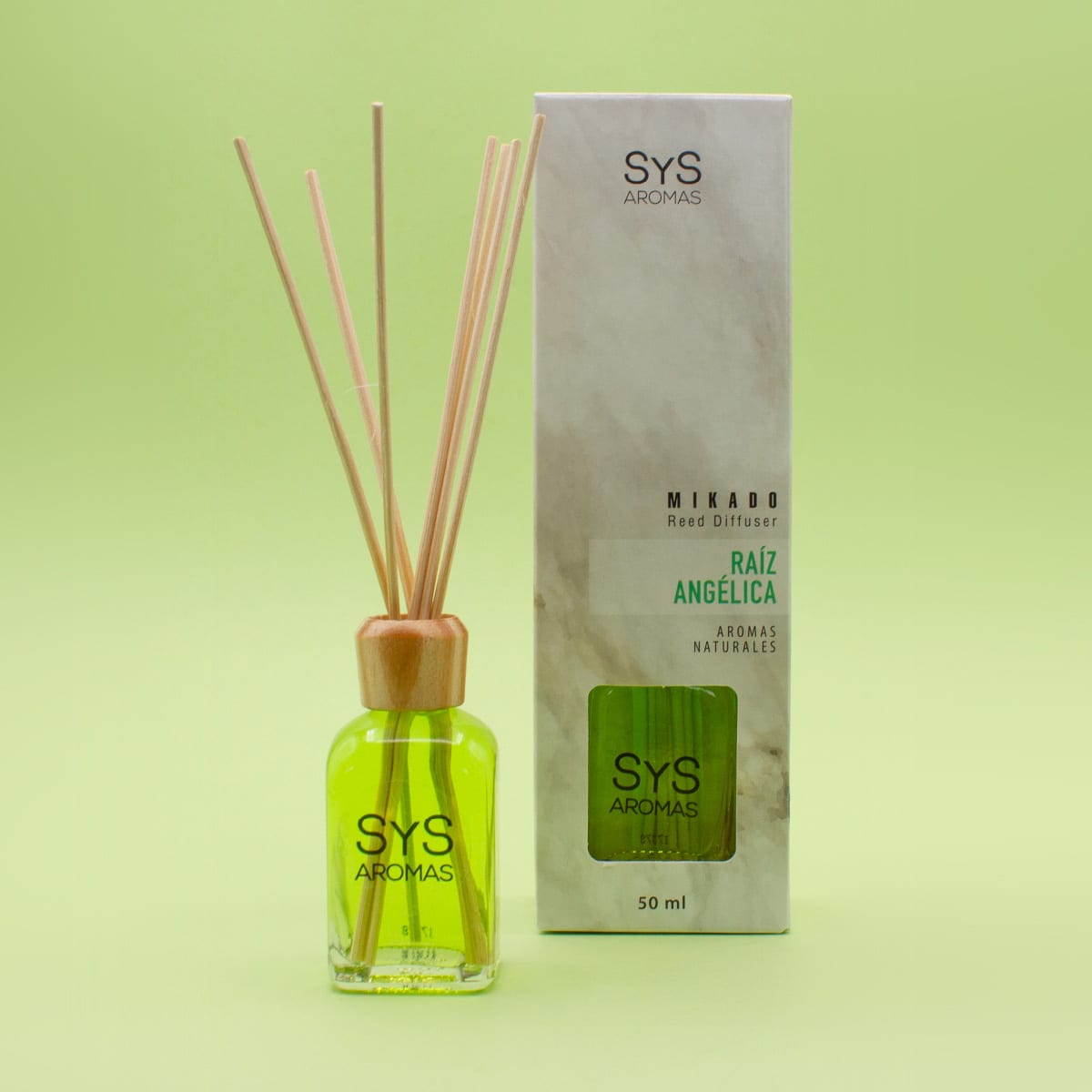Ambientador Mikado Raíz de Angélica 50 ml | Aroma Herbal y Elegante | Efecto Relajante | Fragancia Duradera_2