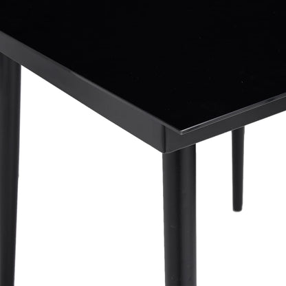 Set Comedor De Jardín 5 Piezas Y Cojines Ratán Sintético Marrón / Vetonek_3