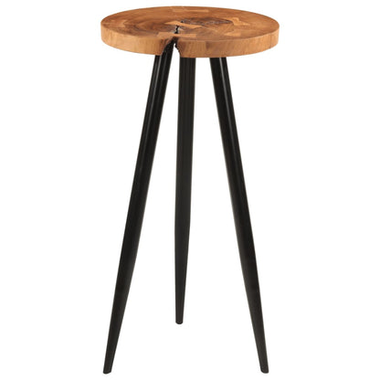 Mesa Alta De Troncos Madera Maciza De Acacia Ø53x105 Cm_0