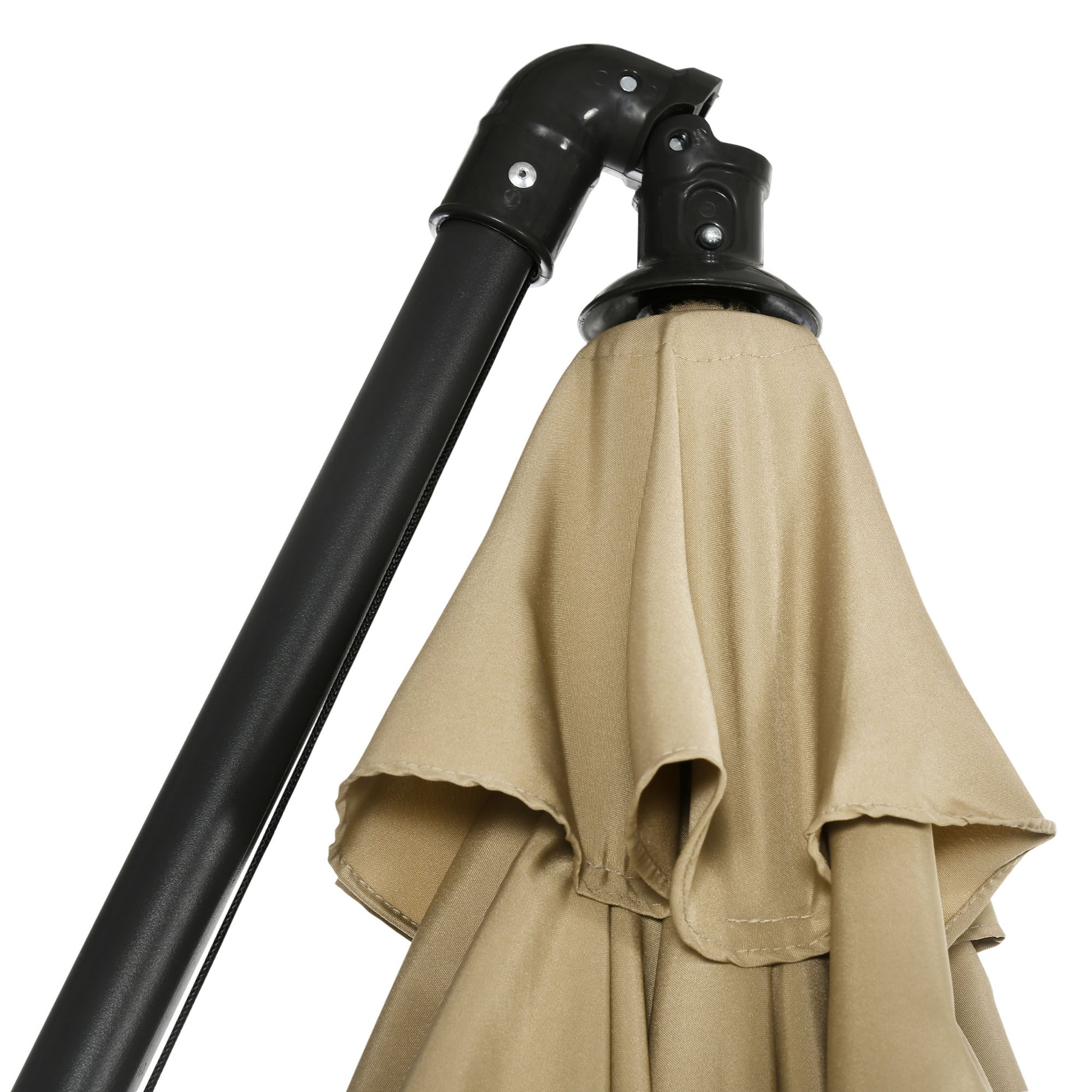 Outsunny Sombrilla Excéntrico Ø295x236 Cm Con Manivela Manual Protección Uv30+_3