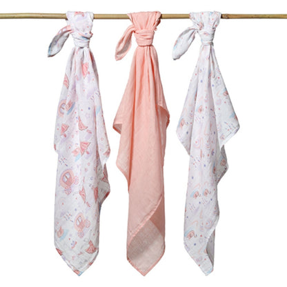 Babyono Pack 3 Muselinas Natural Algodón 70x70 Cm | Suavidad Imprescindible Para Cada Día_1