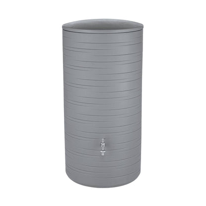 Bidón De Agua De Lluvia Novara 280l Color Gris_0