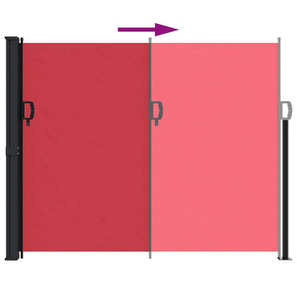 Vidaxl Toldo Lateral Retráctil Rojo 160x600 Cm_4