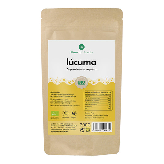 Lúcuma Pó Eco Planeta Huerto 200 gr