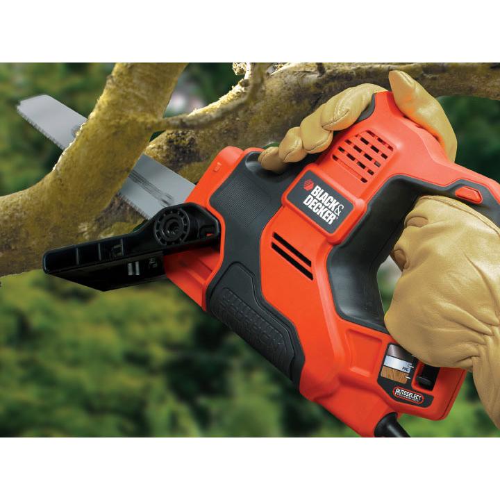 Serra Scorpion 500W AutoSelect + 3 lâminas e estojo Black+Decker RS890K-QS