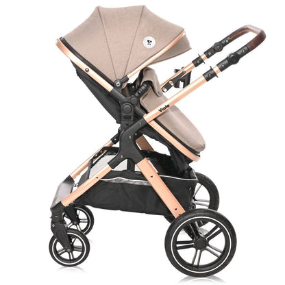 Carrito De Bebé Dúo Convertible Viola Hasta 22 Kg Pearl Beige_4