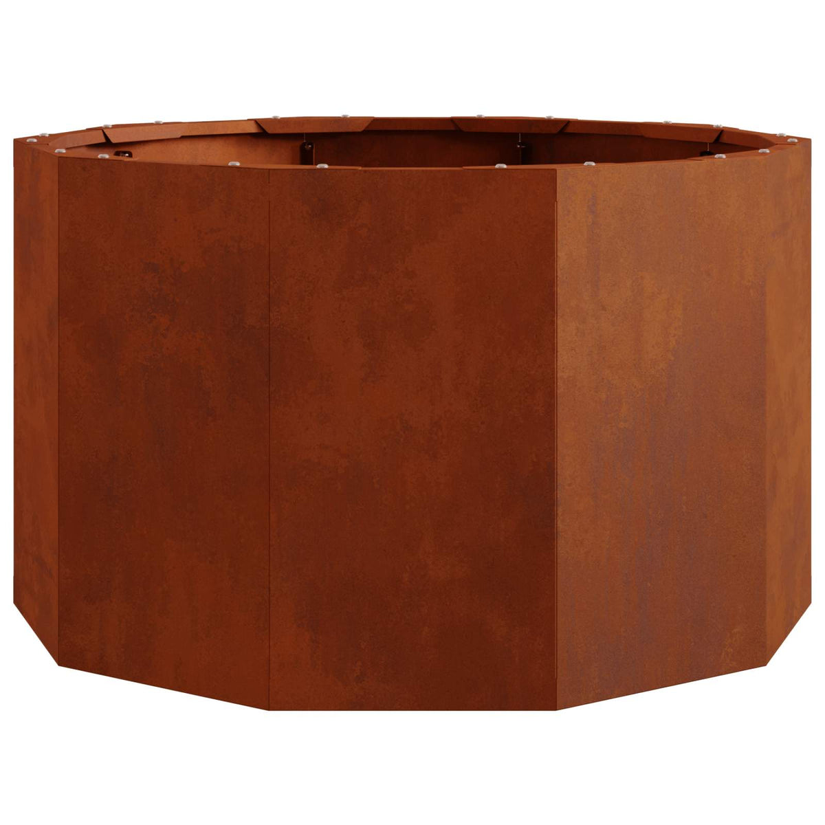 Jardinera Oxidado 60 X 60 X 35 Cm Acero Autopatinable_5