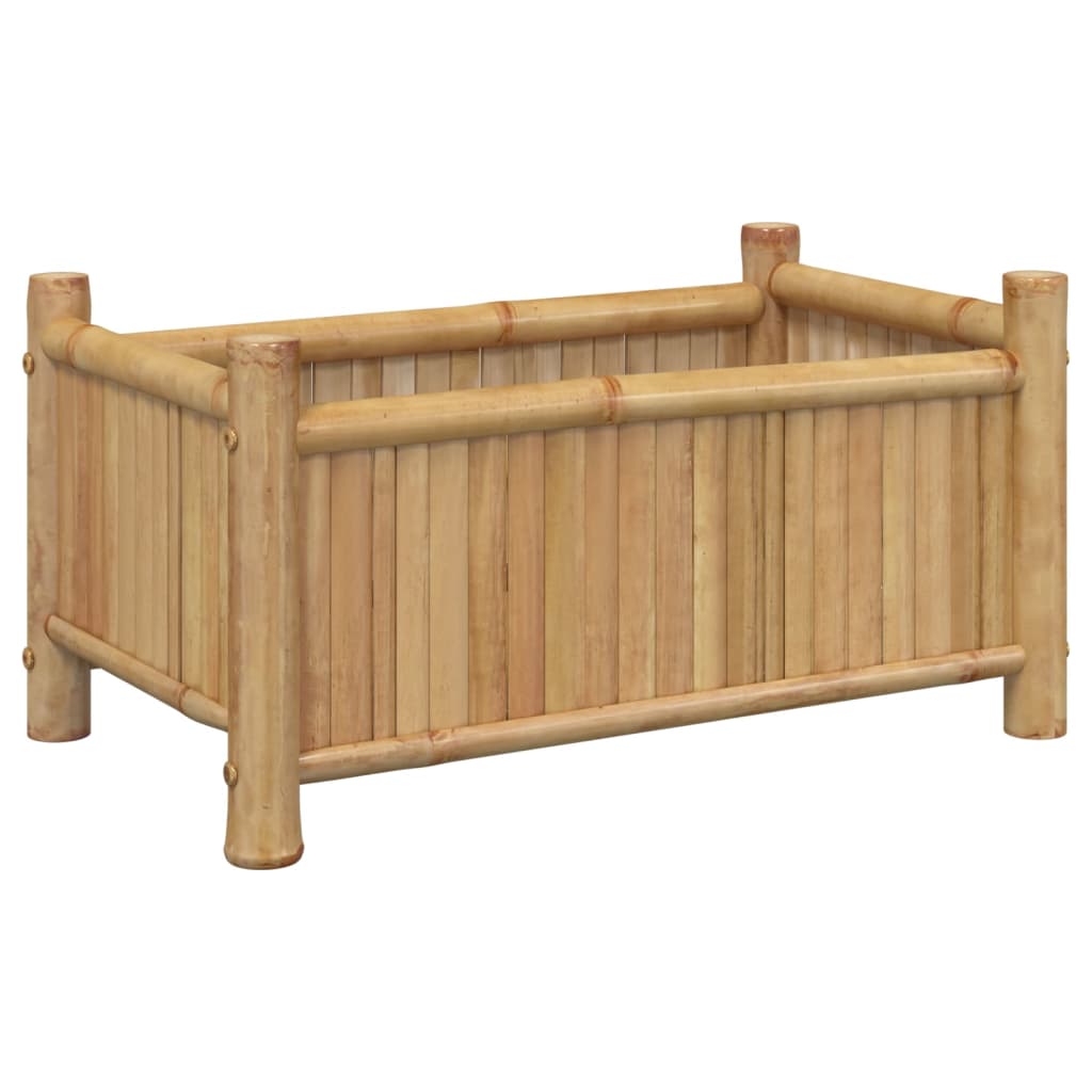 Jardinera De Bambú 50x30x25 Cm_5