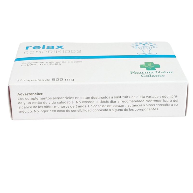 Relax Comprimidos – Alivio Natural Para La Ansiedad, El Estrés Y El Sueño_3