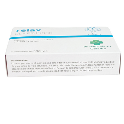 Relax Comprimidos – Alivio Natural Para La Ansiedad, El Estrés Y El Sueño_3