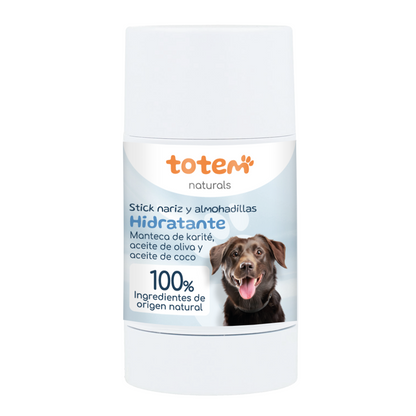 Totem Naturals Hidratante em stick para nariz e almofadas para animais de estimação 30g