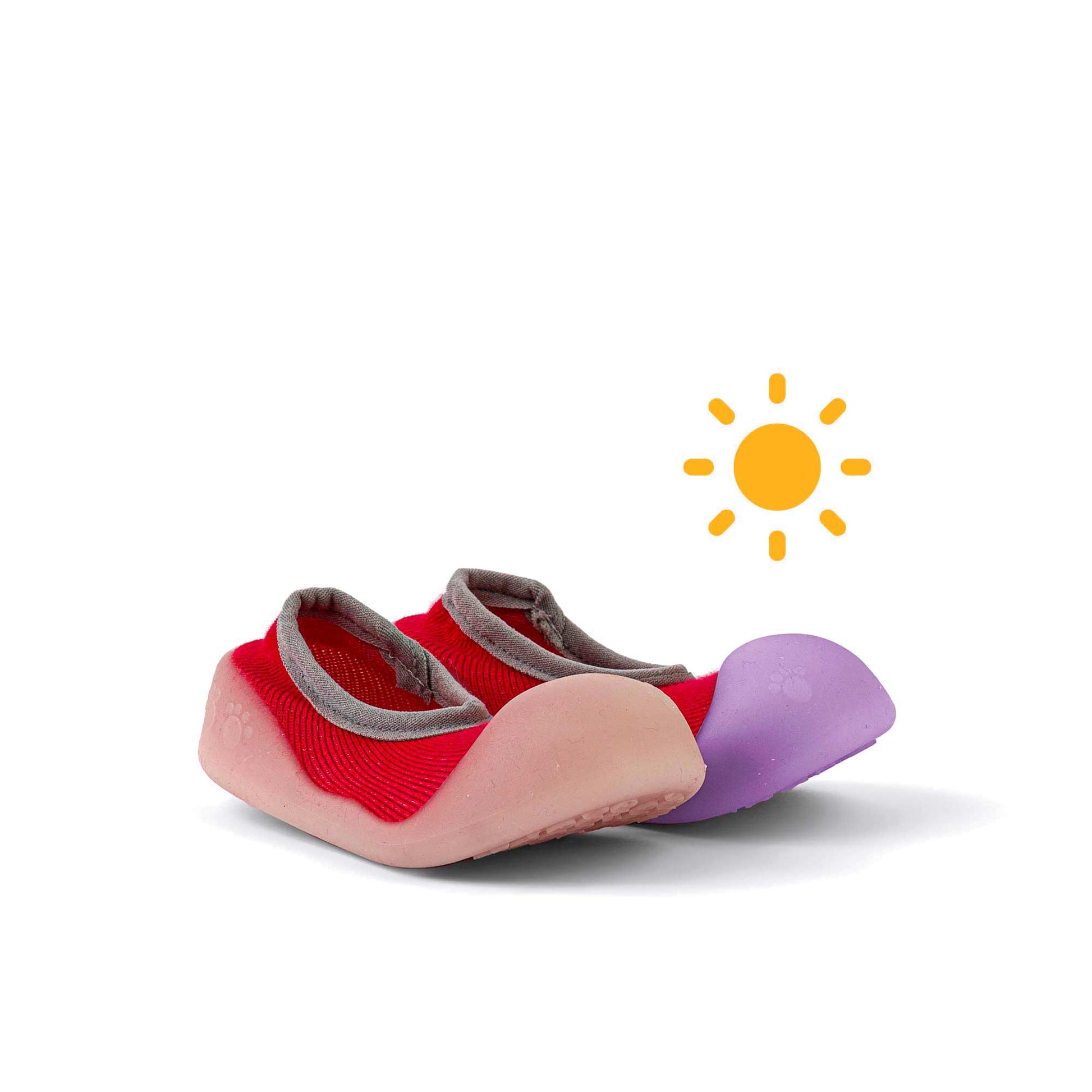 Zapatos De Bebé Que Cambian De Color Con La Luz Del Sol Flat Red Bigtoes Chameleon M (20)_0