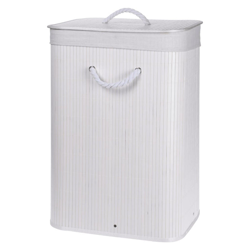 Bathroom Solutions Cesto Para La Colada Plegable Blanco_0