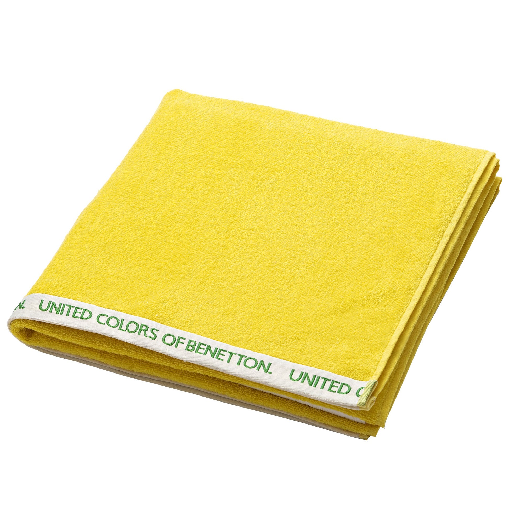 Toalla De Playa 90x160cm 380gsm 100% Algodón Velour Amarillo Rainbow_4