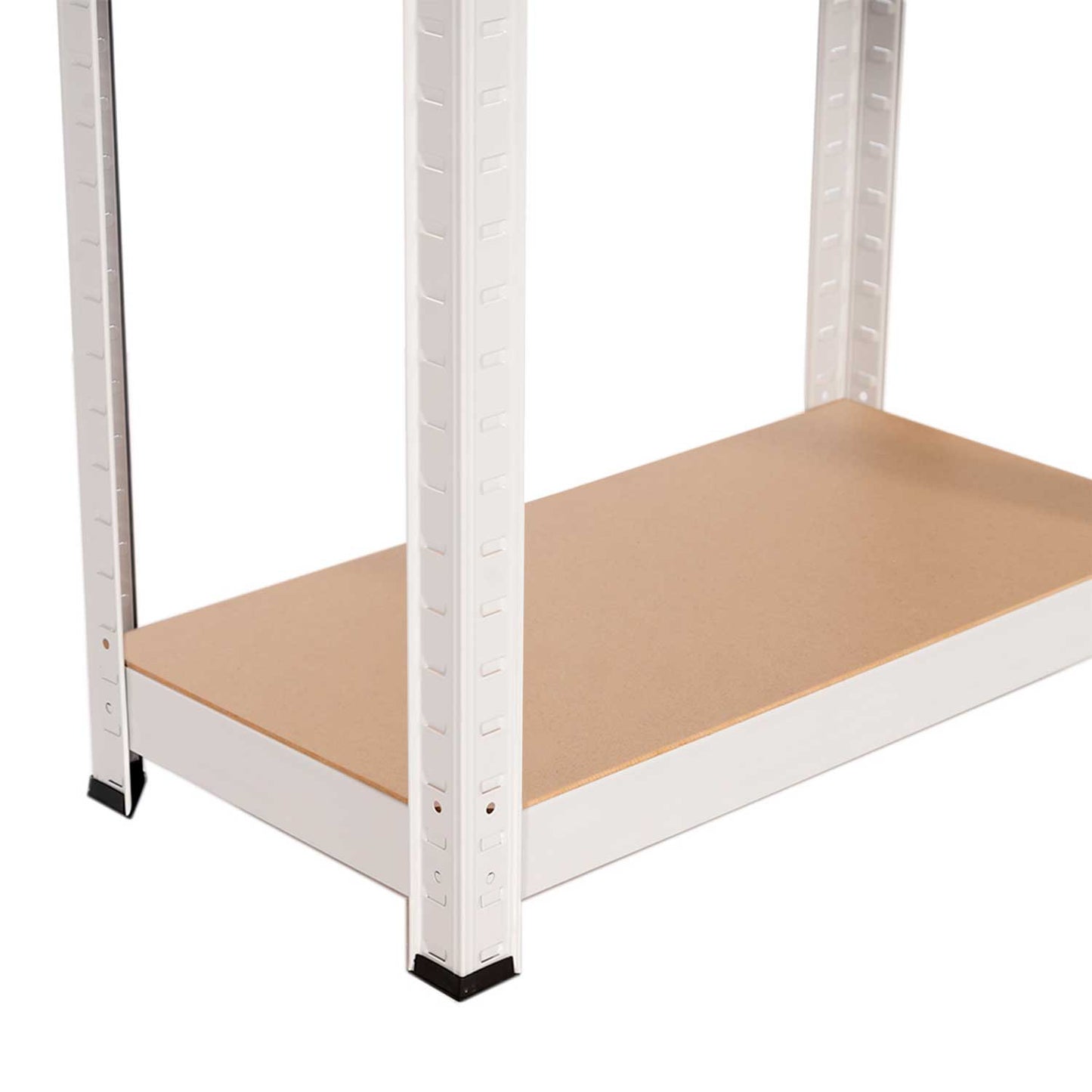 Pack 2 Estanterías Metálicas Con 4 Baldas Ajustables 148x60x30cm 240kg_3