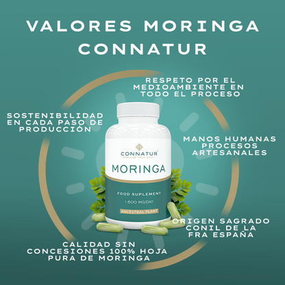 Moringa Oleifera Bio 120 Capsulas Connatur - Pack 4 Unidades_1