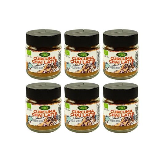 Pack 6x Cúrcuma para Chai Latte Eco Artemis 60g