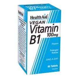 Vitamina B1 (Tiamina) 100 mg 90 comprimidos Health Aid