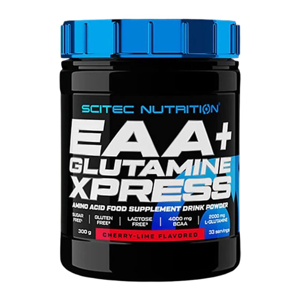 Eaa + Glutamina Xpress - 300g - Cherry Lime - Esenciales E Hidrolizados - Scitec Nutrition_0