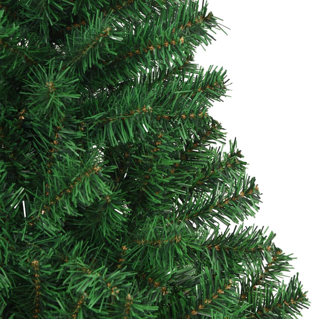 Vidaxl Árbol De Navidad Artificial Con Ramas Gruesas Pvc Verde 180 Cm_3
