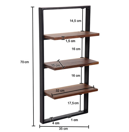 Estante De Pared 35x70x15 Cm_3