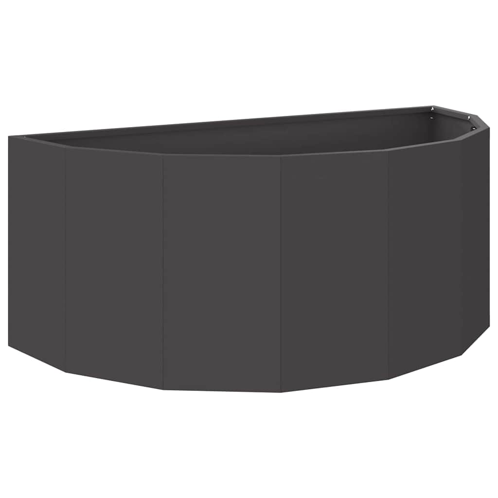 Jardinera Negro 90 X 45 X 35 Cm Acero_0
