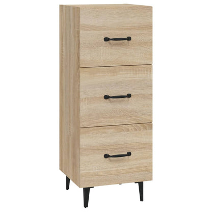 Aparador Madera Contrachapada Color Roble Sonoma 34,5x34x90 Cm / Vetonek_4