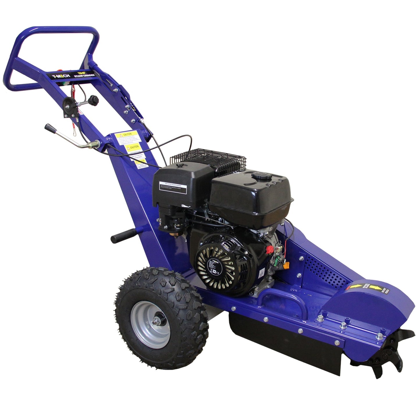 Partidora De Troncos T-mech De 7t Y 520 Mm Y Trituradora De Tocones T-mech De 13 Hp_2