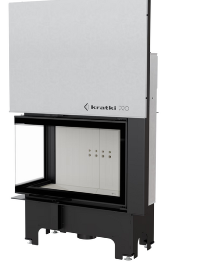 Bricosol Chimenea De Leña De Acero Kratki Vnl 810/410 14 Kw Ø 200 Puerta Elevable_2