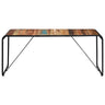 Mesa De Comedor De Madera Maciza Reciclada 180x90x76 Cm
