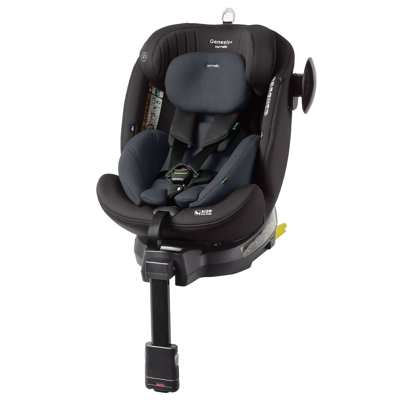 Carrello Genesis Plus Silla De Auto Isofix 40 Do 105 Cm I-size Magnet Grey_0