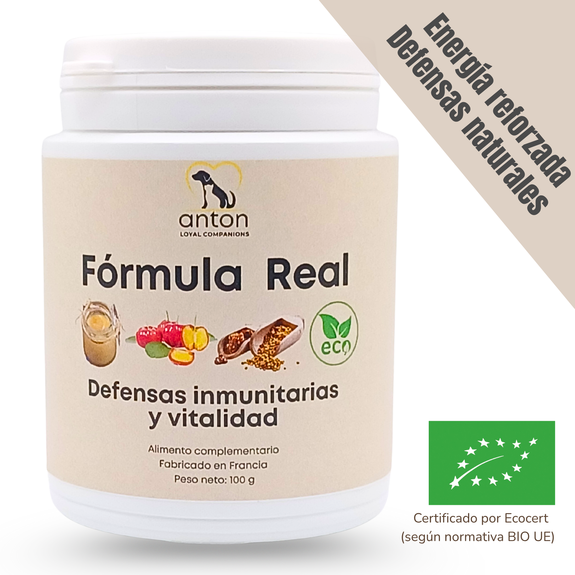 Suplemento natural para las defensas y la vitalidad de perros y gatos – ECO 100 g_0