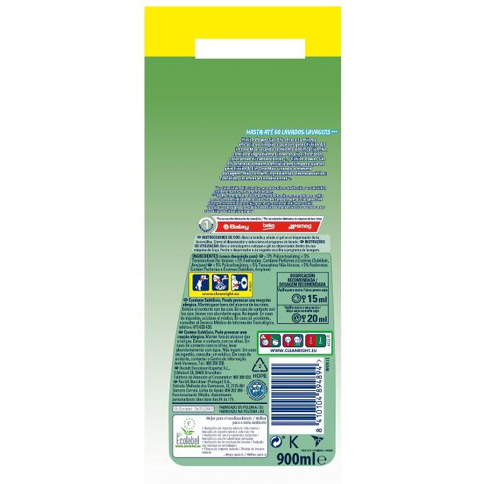 Finish Gel para Lavar Louça 0% Power Gel 60 doses