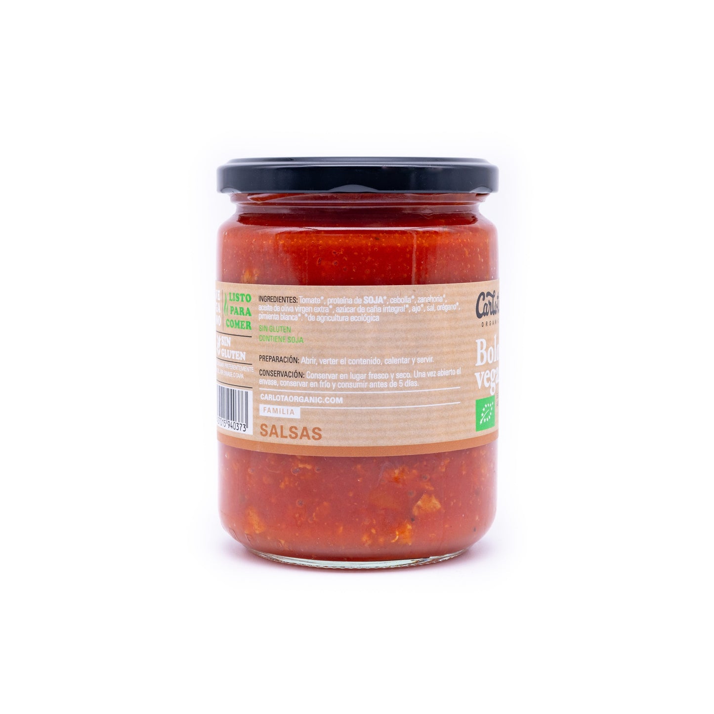 Molho Bolonhesa Vegan Carlota 425 g