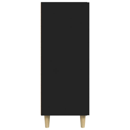 Aparador De Madera De Ingeniería Negro 69,5x34x90 Cm / Vetonek_0