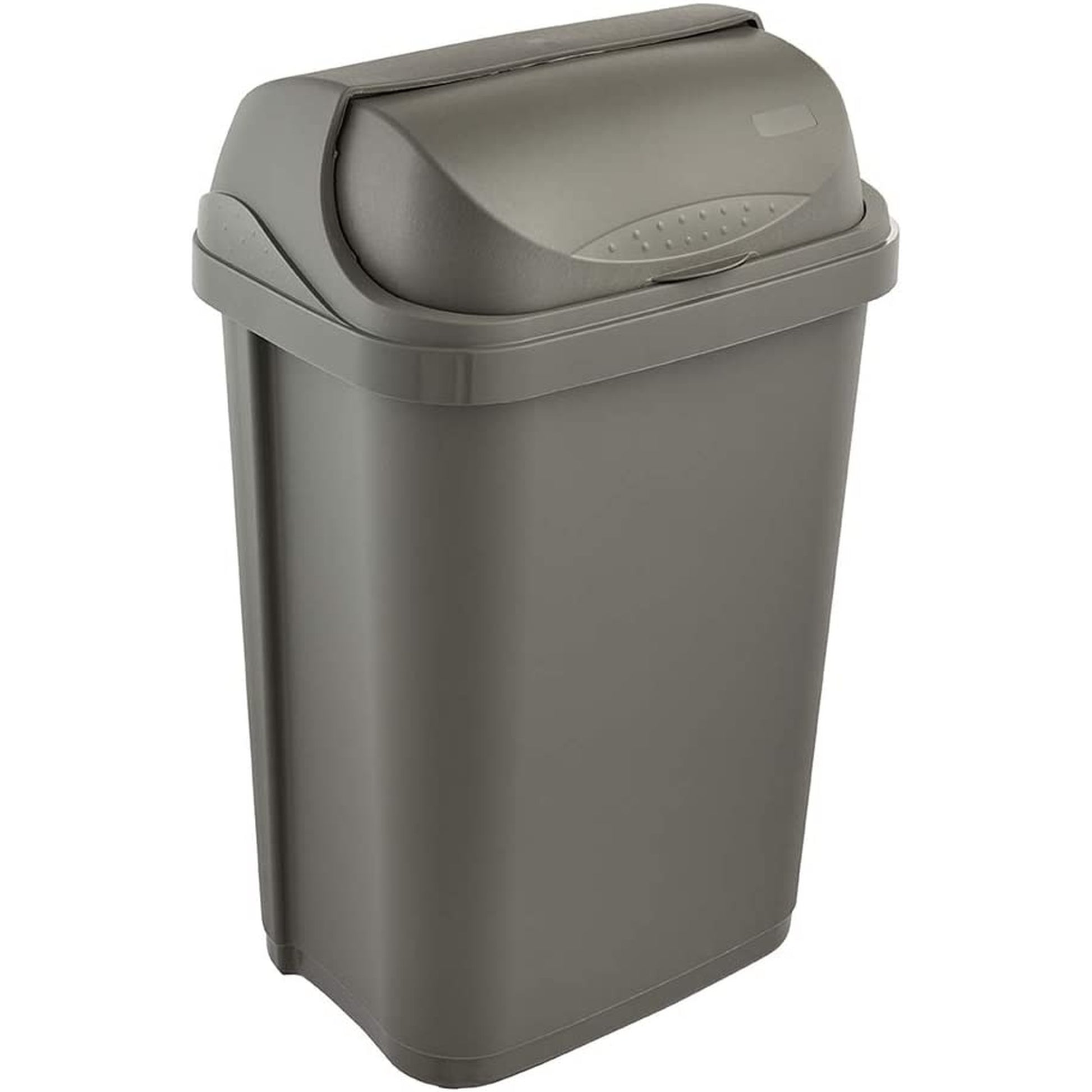 Cubo De Basura Eco Con Tapa Deslizante, 25 L, Rasmus, Gris_0