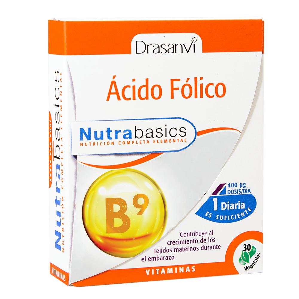 Vitamina B9 Ácido Fólico Drasanvi 90 Comp