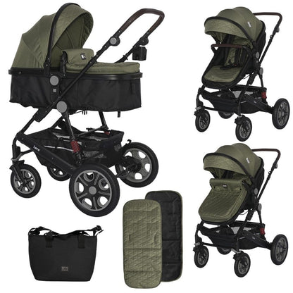 Carrito Dúo Convertible Lora Hasta 15 Kg Loden Green_0