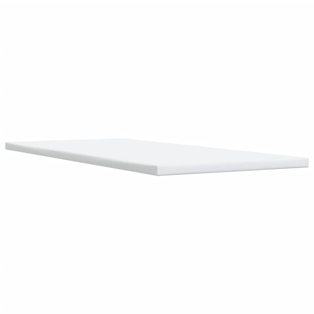 Cama Box Spring Con Colchón Tela Azul 100x200 Cm / Vetonek_1