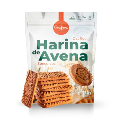 Harina De Avena Sabor Speculoos 1kg Torafood_0