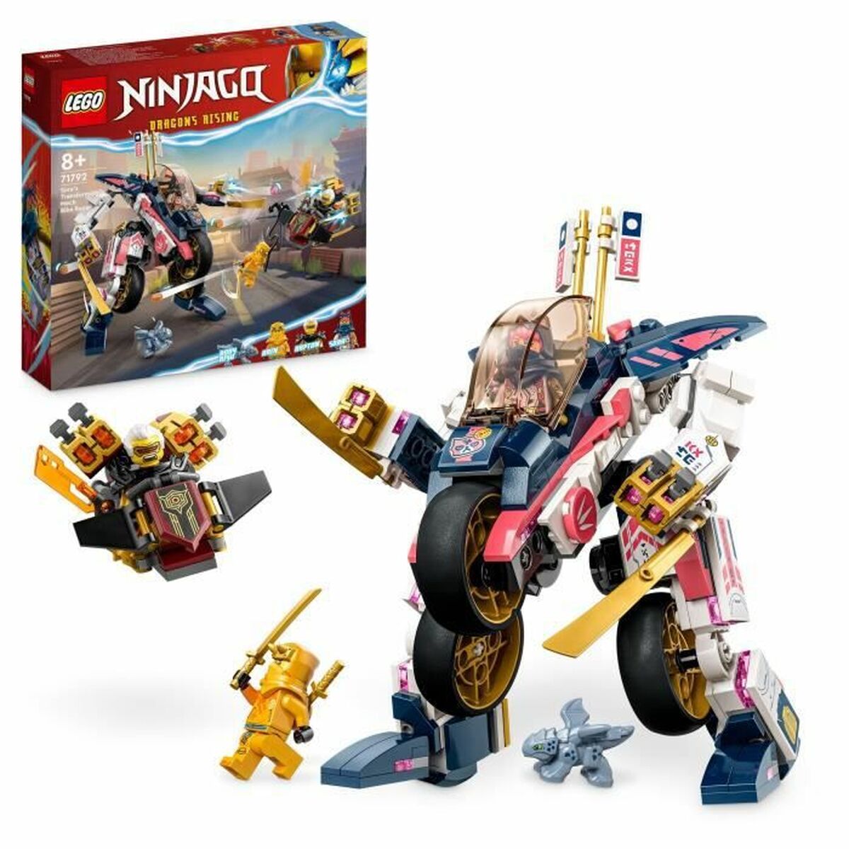 Juego De Construcción Lego Ninjago 71792 El Robot Campana Transformable De Sora_0