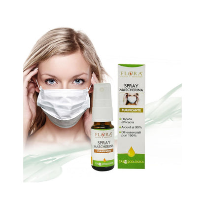 Spray higienizante para máscaras Flora 30 ml