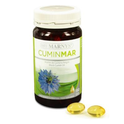 Óleo de cominho preto Cuminmar 500 mg Marnys 150 cápsulas