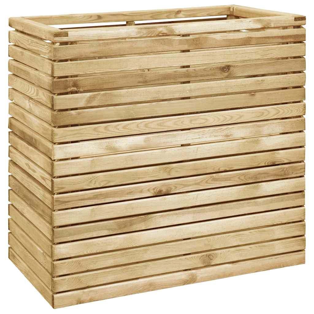 Arriate De Madera De Pino Impregnada 100x50x100 Cm_1