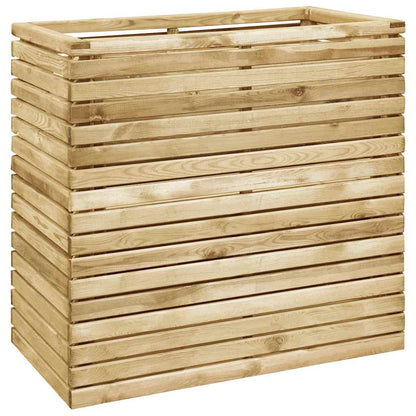 Arriate De Madera De Pino Impregnada 100x50x100 Cm_1
