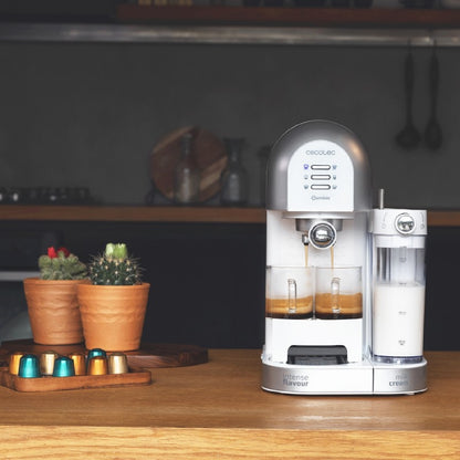 Cecotec Cafetera Semiautomática Cafetera Semiatuomática Cumbia Power Instant-ccino 20 Chic Serie Bianca_3