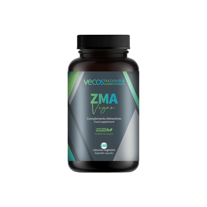 Zma Vecos 160 Cápsulas | Fuerza Muscular, Recuperación Y Energía | Magnesio, Zinc Y B6_0