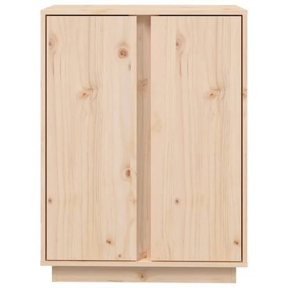 Aparador De Madera Maciza De Pino 60x35x80 Cm / Vetonek_3