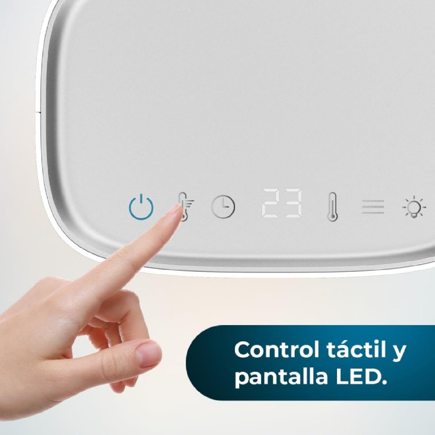 Cecotec Calefactor Cerámico De Sobremesa Readywarm 1570 Max Ceramic Rotate Smart White_1