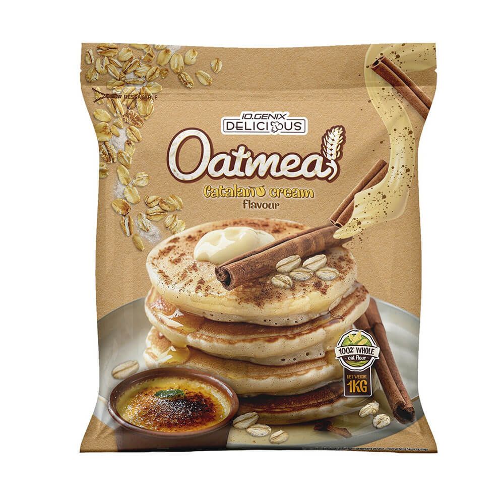 Harina De Avena - 1kg - Crema Catalana - Avena - Io.genix_0